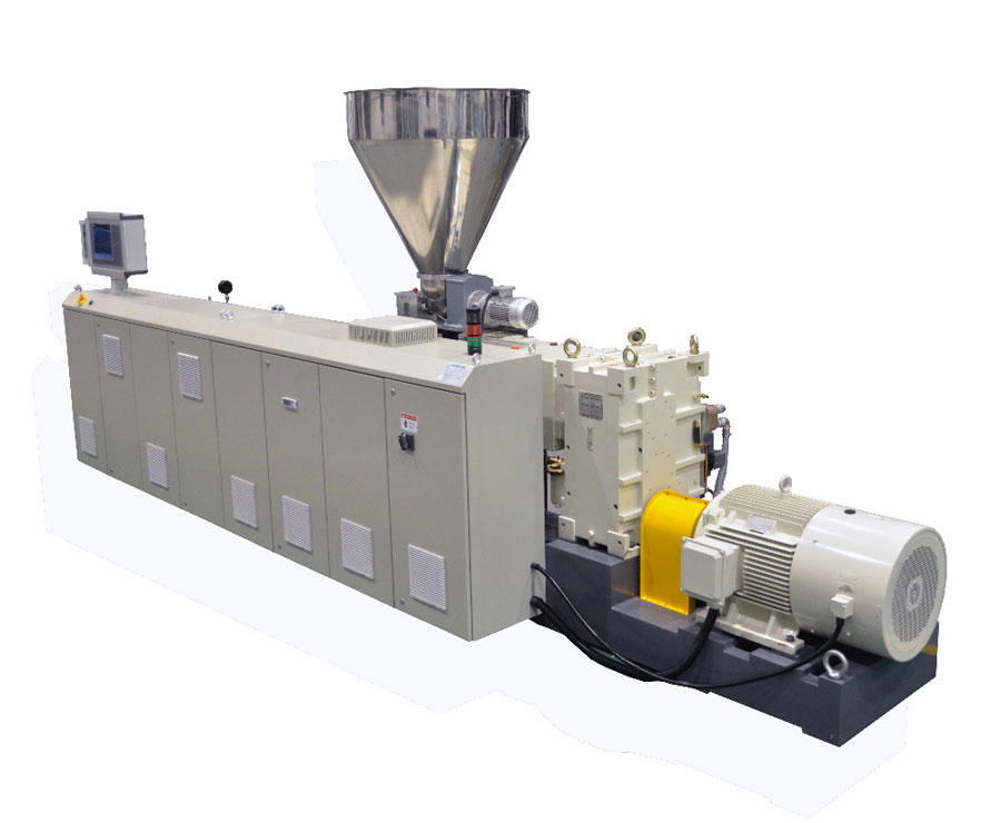 Spuma solidum productio linea features apparatu extrusionem