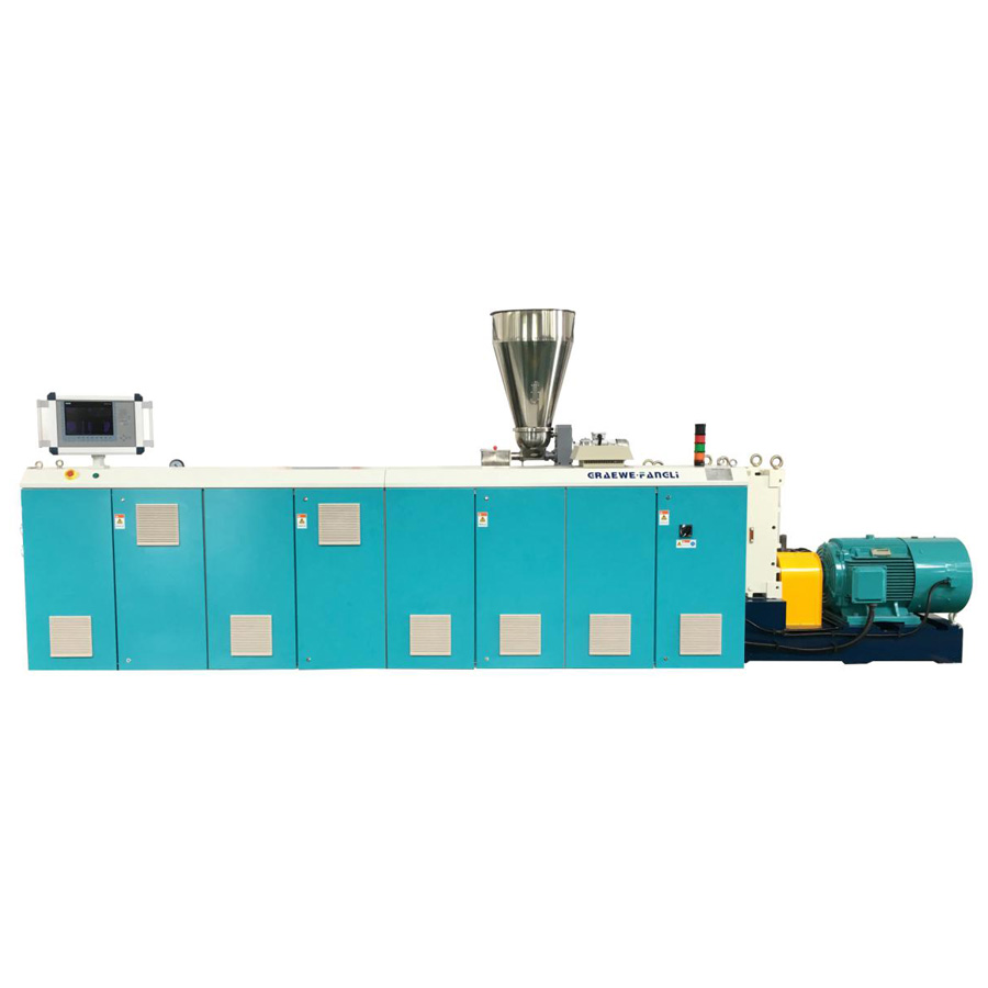Contra Rotating Parallel Typus Didymus stupra Extruder