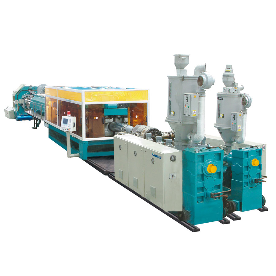 PEPP Duplex Wall Corrugated Pipe extrusionem Equipment